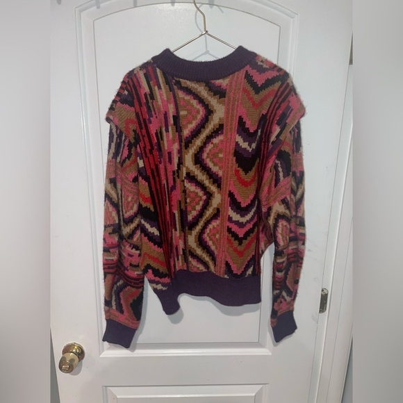 FARM Rio Multicolor Crew Neck Sweater - Picture 9 of 11